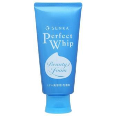  SHISEIDO Senka Perfect Whip Увлажняющая пенка для умывания с гиалуроновой кислотой и протеинами шёлка, туба 120г., фото 1 