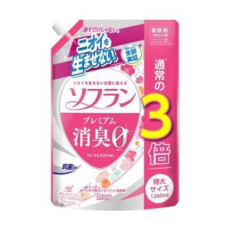  LION Кондиционер для белья Soflan Premium Floral Aroma с антибактериальным и дезодорирующим эффектом, с цветочно-ягодным ароматом, 1260мл запаска, фото 1 