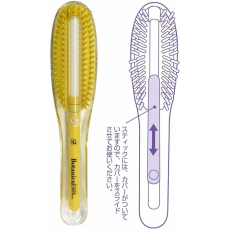  IKEMOTO Botanical Amani Oil Щетка с силиконовым стержнем для ухода за поврежденными волосами, с масл, фото 2 