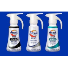  KAO Жидкое средство для стирки "Attack ZERO" (суперконцентрат, с защитой от повторного оседания грязи при стирке) 1140 г, сменная упаковка с крышкой, фото 3 