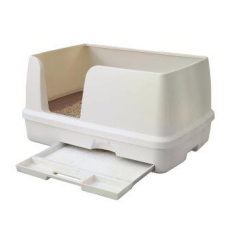  UNICHARM Туалет Deo Toilet  для кошек системный KING SIZE светлый, фото 4 