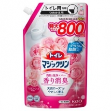  KAO Чистящее и дезодорирующее средство для туалета Toilet Magiclean с ароматом роз запаска  800мл., фото 1 