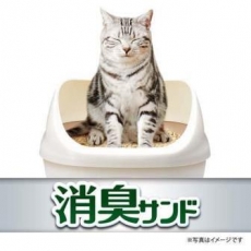  Unicharm Наполнитель силикагелевый для системных туалетов Deo-Toilet Nyantomo круглые гранулы, 4 л., фото 3 