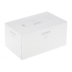  NEPIA Салфетки бумажные двухслойные Japan Premium БЕЛАЯ коробка 220шт, фото 1 