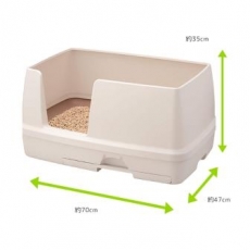  UNICHARM Туалет Deo Toilet  для кошек системный KING SIZE светлый, фото 3 