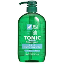  KUMANO YUSHI Horse Oil Tonic Rinse in Shampoo Тонизирующий шампунь-кондиционер для мужчин, с лошадиным маслом и ароматом ментола, 600мл, фото 1 