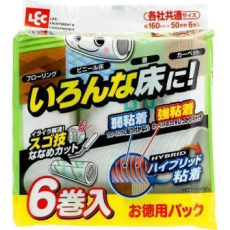  LEC Сменные блоки липкой ленты для чистки полов универсальные 6шт*70листов, фото 1 