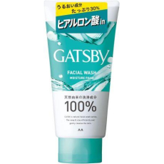  MANDOM Gatsby Facial Wash Moisture Foam Крем-пенка для умывания мужская, увлажняющая, c гиалуроновой кислотой, с легким циртусовым ароматом, 130г., фото 1 