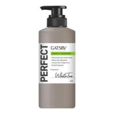  Mandom Мужской бальзам "Gatsby Perfect Treatment" для восстановления кутикулы и ухода за кожей головы (аромат белого чая) 380 г, фото 1 