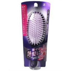  IKEMOTO Natural Glossy Brush Щетка для восстановления структуры волос и придания блеска, с маслом жо, фото 1 