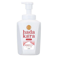  LION Мыло-пенка для тела Hadakara с ароматом букета цветов 825 мл, фото 1 