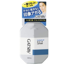  Лосьон для лица мужской Gatsby Clear Up Skin Lotion, увлажняющий и матирующий, с освежающим цитрусовым ароматом, MANDOM 100мл, фото 1 