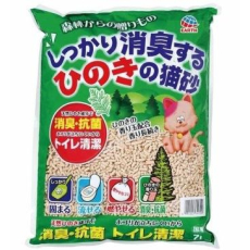  Earth Pet Наполнитель для кошачьего туалета древесный комкующийся Hinoki японская ель  7л, фото 1 