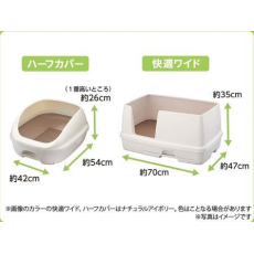  UNICHARM Туалет Deo Toilet  для кошек системный KING SIZE светлый, фото 6 