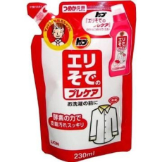  LION Средство для удаления пятен с воротничков и манжет перед стиркой Top Nanox For Collar & Sleeves сменная упаковка, 230г., фото 1 