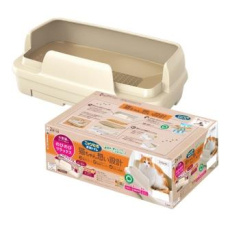  ST Туалет Nyantomo для кошек системный RELAX KING светлый, фото 1 