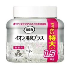  ST Ионный нейтрализатор неприятных запахов для комнаты и туалета "SHOSHURIKI" (без аромата) 1,5 кг, фото 1 