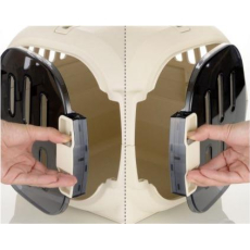  Richell Переноска для транспортировки животных Синяя 32,5 x 47,5 x 29,5 В (см) до 8 кг, фото 6 