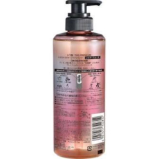  KRACIE Ichikami The Premium Silky Smooth Shampoo Восстанавливающий шампунь для гладких, шелковистых волос, с глубоким ароматом цветущей вишни, помпа 480мл., фото 2 