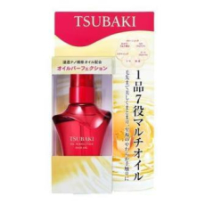  SHISEIDO Tsubaki Oil Perfection Масло для восстановления поврежденных волос, с цветочно-фруктовым ароматом, флакон с дозатором 50мл., фото 3 