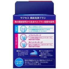  KAO Массажная щётка "Success" с резиновыми пальчиками для мытья волос и кожи головы, средней жёсткости, фото 2 