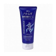  KUMANO YUSHI Увлажняющая пенка для умывания, против акне, с экстрактами бусенника, алоэ и листьев персикового дерева, туба 130г., фото 1 