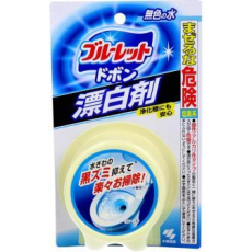  KOBAYASHI Bluelet Dobon Cleaning Bleach Очищающая и дезодорирующая таблетка для бачка унитаза, с отбеливающим эффектом, 120г. 1/48, фото 1 