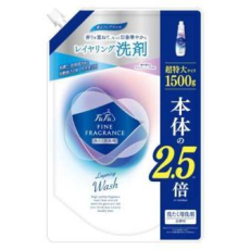  NS FAFA JAPAN Fine Fragrance Layering Wash Жидкое средство для стирки, антибактериальное, с ароматом мыла и освежающими нотками цитрусов и цветов, сменная упаковка с крышкой, 1500г., фото 1 