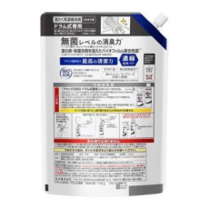  KAO Жидкое средство для стирки "Attack ZERO" (суперконцентрат, с защитой от повторного оседания грязи при стирке) 1140 г, сменная упаковка с крышкой, фото 2 