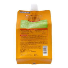  KUMANO YUSHI Шампунь-кондиционер для волос против перхоти и неприятного запаха, с экстрактом хурмы, сменная упаковка с крышкой 1000мл., фото 2 