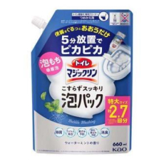  KAO Toilet Magiclean Water Mint Чистящая и дезинфицирующая спрей-пенка для туалета, с ароматом мяты, мягкая упаковка с крышкой 660мл., фото 1 