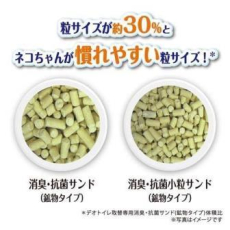  UNICHARM Наполнитель цеолитовый для системных туалетов Deo-Toilet Nyantomo мелкие гранулы 3,8л, фото 4 