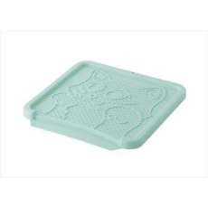  Richell Коврик для кошачьего туалета нескользящий 25 х 365 х 380 бирюзовый, фото 1 