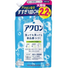  LION Жидкое средство для стирки деликатных тканей шерсти и шелка Acron Япония защита волокон 850 мл, фото 2 