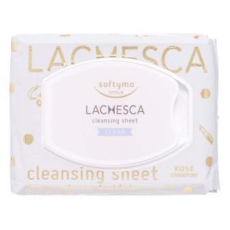  KOSE Влажные салфетки "Softymo Lachesca Clear" для снятия макияжа на водной основе, размер 15 х 20 см, 50 шт., фото 2 
