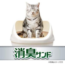  Unicharm Наполнитель силикагелевый для системных туалетов Deo-Toilet Nyantomo круглые гранулы, 4 л., фото 3 