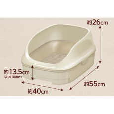  ST Туалет Nyantomo для кошек системный открытый темный, фото 3 