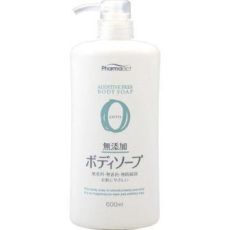  KUMANO YUSHI Pharmaact Additive-free Жидкое мыло для тела без добавок, для чувствительной кожи, 600мл., фото 1 