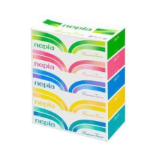  NEPIA Салфетки бумажные двухслойные Japan Premium Soft Tissue 5 x 180шт, фото 1 