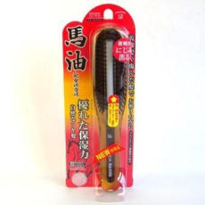  IKEMOTO Du-Boa Horse Oil Damage Care Brush Щетка для ухода за поврежденными волос, с лошадиным масло, фото 1 