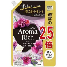  LION Кондиционер-ополаскиватель Aroma Rich Juliette для белья 950мл, фото 1 