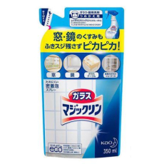  KAO Спрей-пенка для чистки стекол Glass Magiclean без аромата мягкая упаковка 350мл, фото 1 