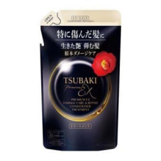  SHISEIDO Tsubaki Premium EX Damage & Repair Кондиционер для волос интенсивно восстанавливающий, с маслом камелии, с ароматом камелии и цветов, сменная упаковка 300мл., фото 1 