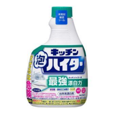  KAO Кухонный отбеливатель Kitchen Haiter Handy Spray пенка-спрей сменный флакон 400мл., фото 1 