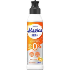  LION Средство для мытья посуды Charmy Magica+ с ароматом апельсина 220мл, фото 1 
