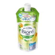  KAO Гель для душа Biore с низкой кислотностью и освежающим цитрусовым ароматом, сменный блок, 320мл., фото 1 