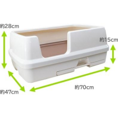  UNICHARM Туалет Deo Toilet  для кошек системный KING Relax+ светлый, фото 2 