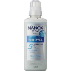  LION Концентрированное жидкое средство NANOX one для стирки белья с глубокой антибактериальной очисткой и защитой от пожелтения, цитрусовый аромат, 600г., фото 1 