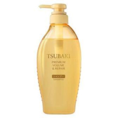  SHISEIDO Tsubaki Volume & Repair Шампунь для увлажнения и объема волос с ароматом листьев камелии, 450мл., фото 1 