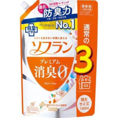  Soflan Premium Aroma Soap Кондиционер для белья с антибактериальным и дезодорирующим эффектом, с ароматом душистого мыла, 1260мл запаска, фото 1 